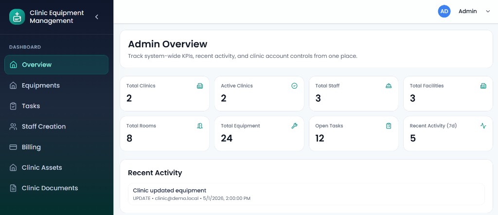 Admin Portal