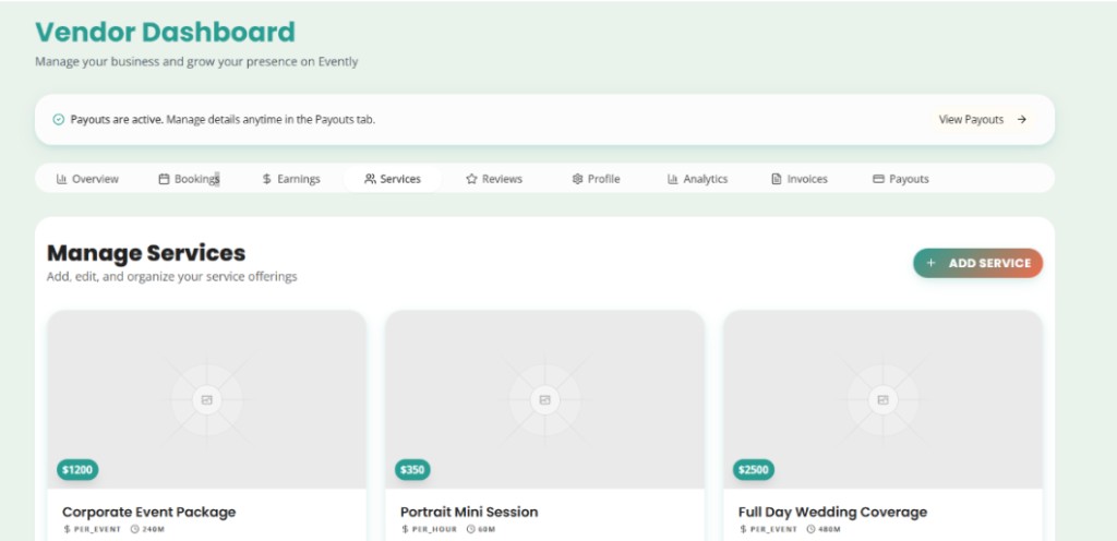 Vendor Services