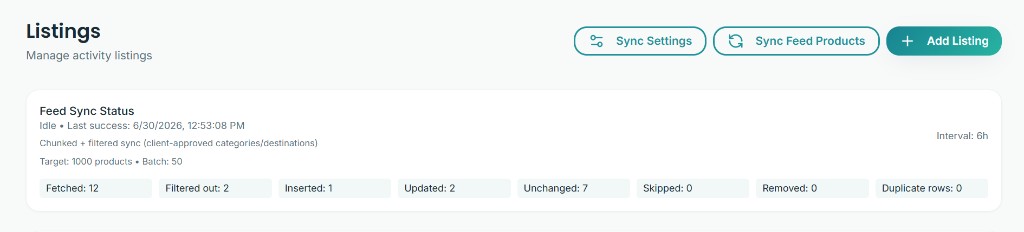 Feed Sync