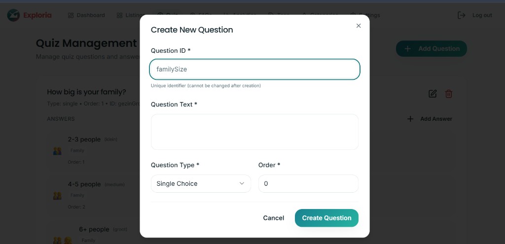 Quiz Builder